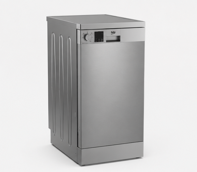 DVS05024X Beko lavastoviglie classe E 10 coperti 45cm libera installazione inox