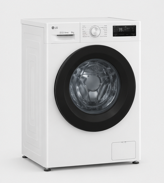 F4NA10S8NWK LG lavatrice classe A 8kg 1350 giri slim libera installazione bianca