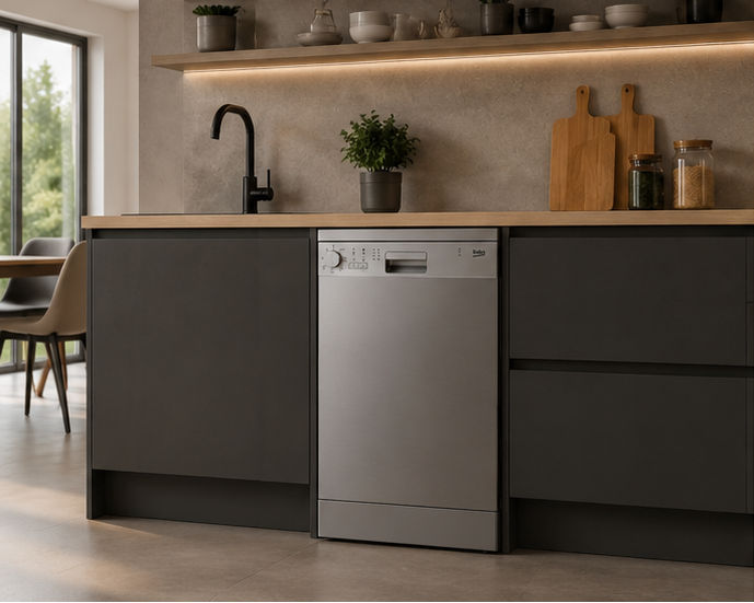 DFS05024X Beko lavastoviglie classe E 10 coperti 45cm libera installazione inox
