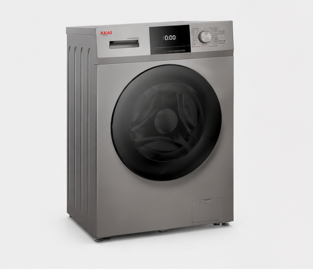 AQUA1265ASSL Akai lavatrice classe A 12kg 1400 giri libera installazione silver