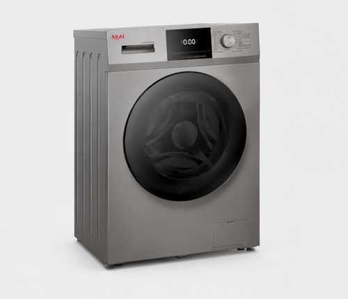 AQUA1265ASSL Akai lavatrice classe A 12kg 1400 giri libera installazione silver