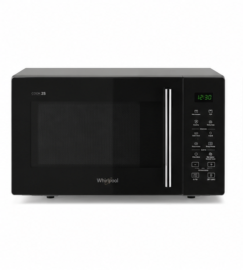 MWP253SB Whirlpool forno a microonde 25LT. + grill piatto 27cm silver