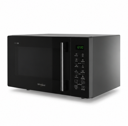MWP253SB Whirlpool forno a microonde 25LT. + grill piatto 27cm silver