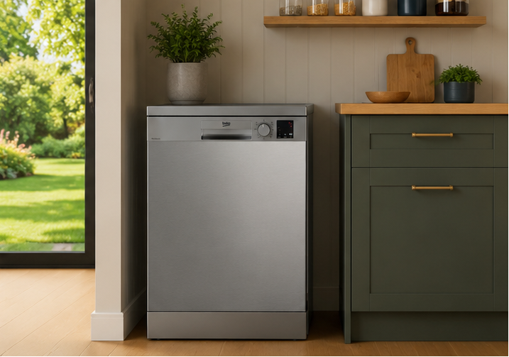 DVN05320X Beko lavastoviglie classe E 13 coperti 60cm libera installazione inox