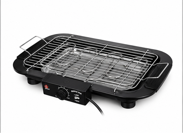 DPM301F DPM barbecue elettrico 2000W doppia griglia acciaio da tavolo