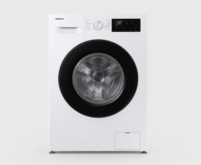 WW80FG3M05AWET Samsung lavatrice classe A 8kg 1400 giri slim libera installazione bianca