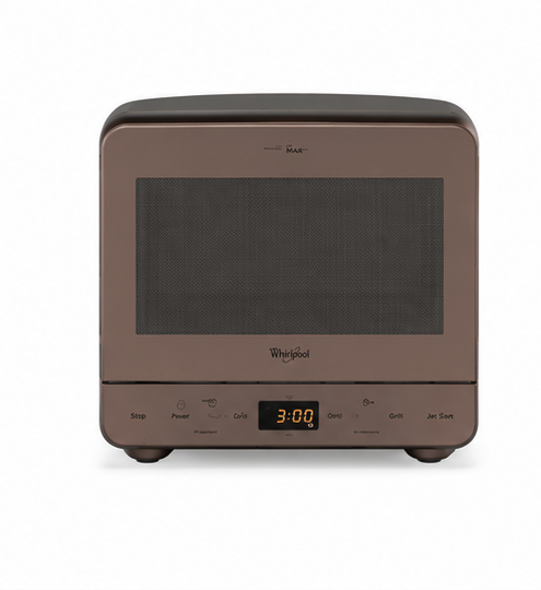 MAX38CACAO Whirlpool forno a microonde + grill piatto 28cm cacao