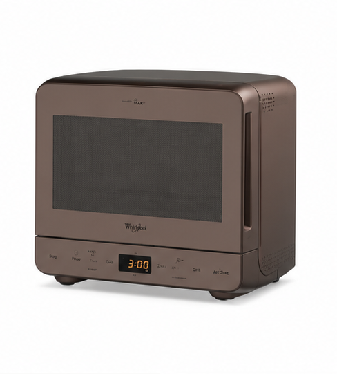 MAX38CACAO Whirlpool forno a microonde + grill piatto 28cm cacao