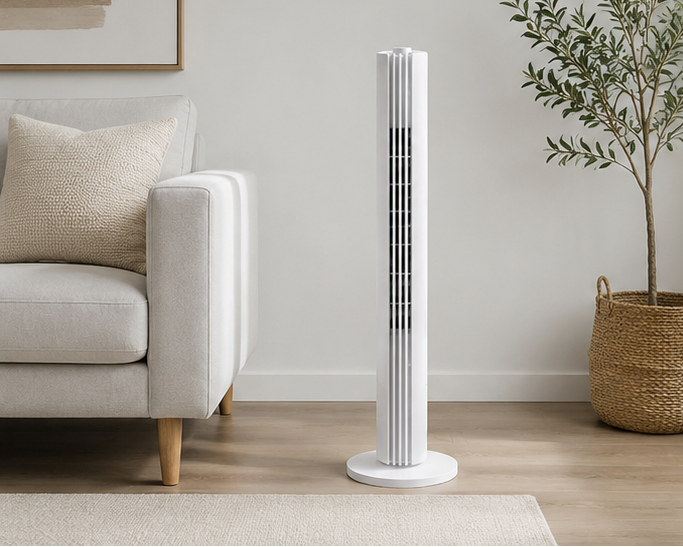 VU6720FO Rowenta ventilatore a torre Urban Cool 40W 3 velocità bianco (SG)