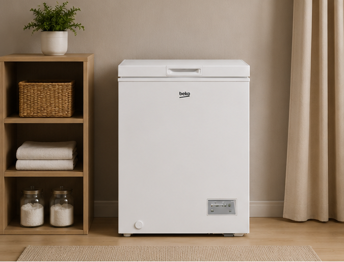 CF100EWN Beko congelatore classe E 98LT statico 84.5cm/h bianco
