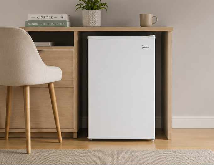 MDRD142FGE01 Midea frigo da tavolo monoporta classe E 93LT 86cm/h bianco