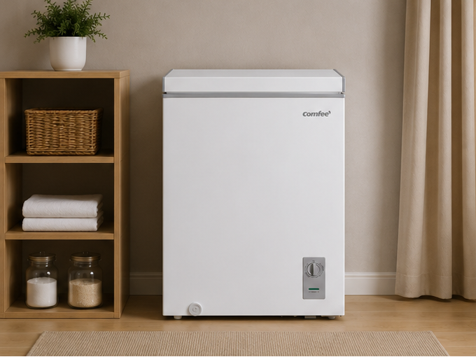 RCC141WH2 Comfee' congelatore classe E 100LT 85cm/h a pozzetto bianco