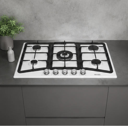 PFB57GH De Longhi piano cottura 5 Fuochi 70 cm Gas