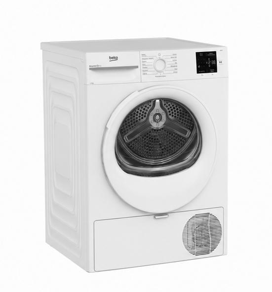 BMTR38W Beko asciugatrice a pompa di calore classe D 8kg bianco