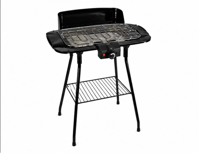 DPM301FS DPM barbecue elettrico Barney 2000W con 4 piedi altezza 72cm