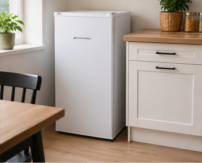 FRG104W Pyramidea frigorifero classe E 100L monoporta statico bianco (SG)
