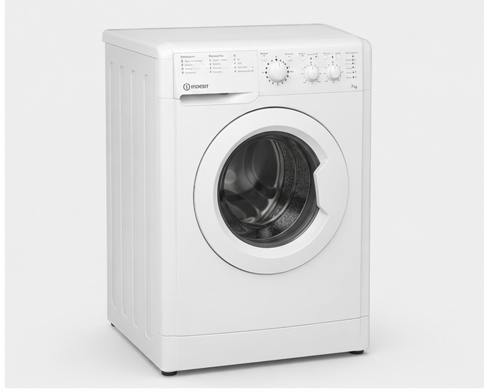 MTWC71296WIT Indesit lavatrice classe A 7kg 1200 giri libera installazione bianca