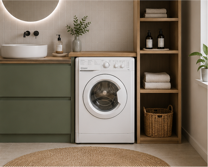 MTWC71296WIT Indesit lavatrice classe A 7kg 1200 giri libera installazione bianca