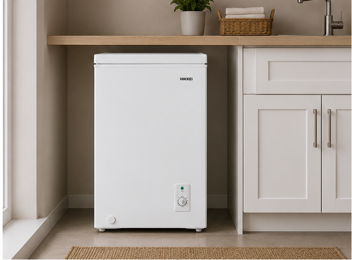NKCO110 Nikkei congelatore classe E 100LT statico 85cm/h bianco