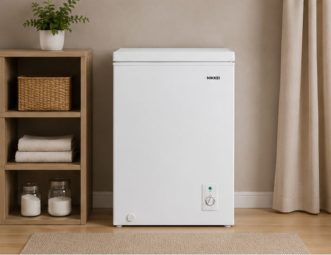 NKCO110 Nikkei congelatore classe E 100LT statico 85cm/h bianco