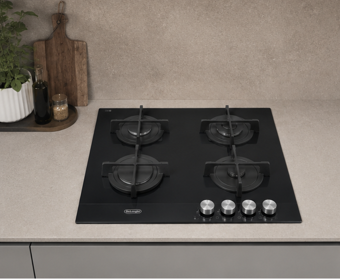 SLF4R60LN2 De Longhi piano cottura 60 cm 4 fuochi gas
