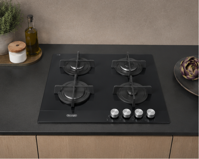 SLF4R60LN2 De Longhi piano cottura 60 cm 4 fuochi gas