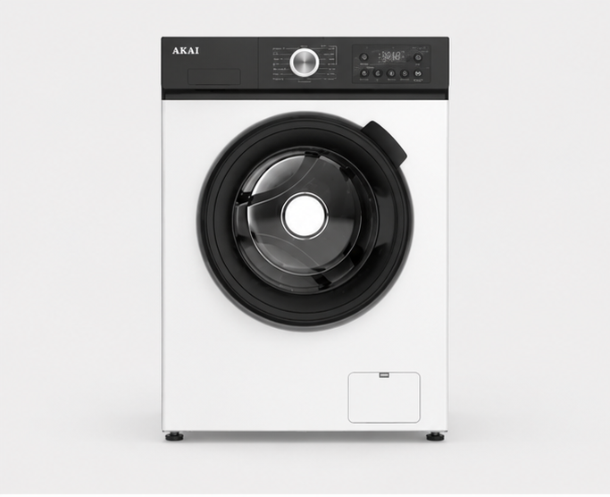 AQUA60105A15S Akai lavatrice classe A 6kg 1000 giri slim libera installazione bianca