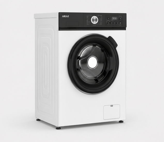 AQUA60105A15S Akai lavatrice classe A 6kg 1000 giri slim libera installazione bianca