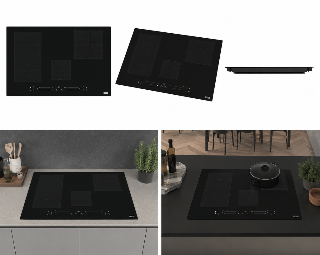FKFMA804IFBK Franke piano cottura 77 cm 4 fuochi elettrico