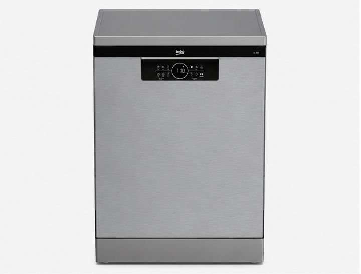 BDFN26441XC Beko lavastoviglie classe C 14 coperti 60cm libera installazione Pearl Inox