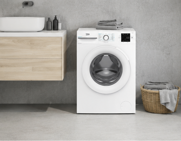 BMWU3821W Beko lavatrice classe A 8kg 1200 giri a vapore inverter