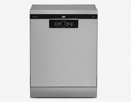 BDFN36653XC Beko lavastoviglie classe B 16 coperti 60cm libera installazione Pearl Inox