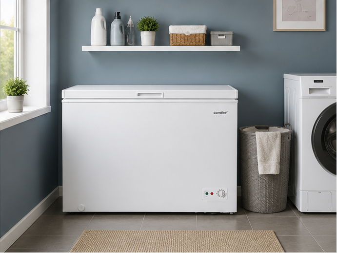 RCC395WH2 Comfee' congelatore classe E 296LT 106cm/L a pozzetto bianco