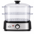 DCGDG2334 DCG Vaporiera elettrica 2 cestelli 600W, foto 1