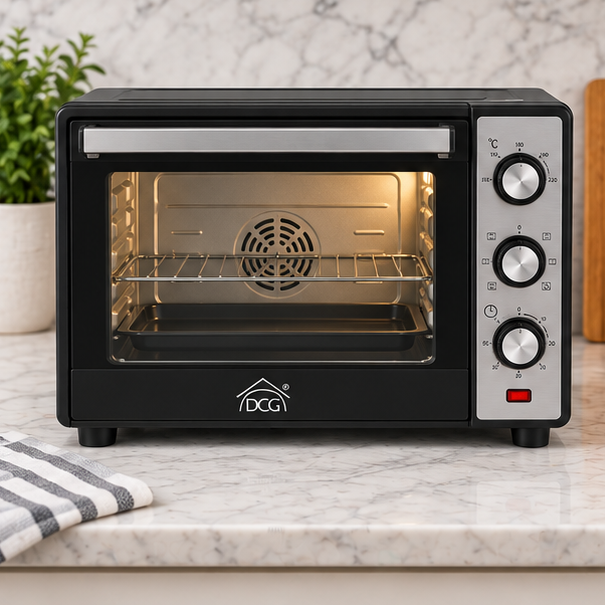 DCGMBN24 DCG Forno elettrico ventilato 24L 1380W, foto 3