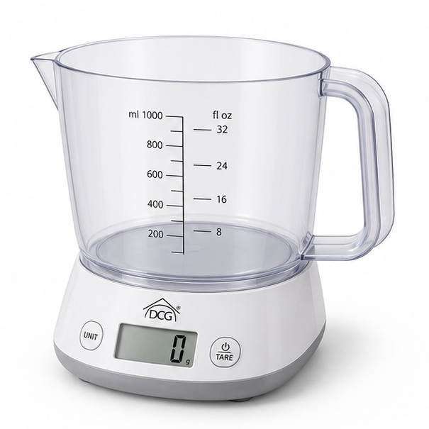 DCGPWC8068 DCG Bilancia da cucina digitale con caraffa, foto 2