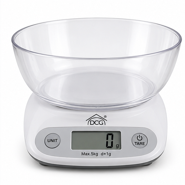DCGPWC8070 DCG Bilancia da cucina digitale 5 kg, foto 1