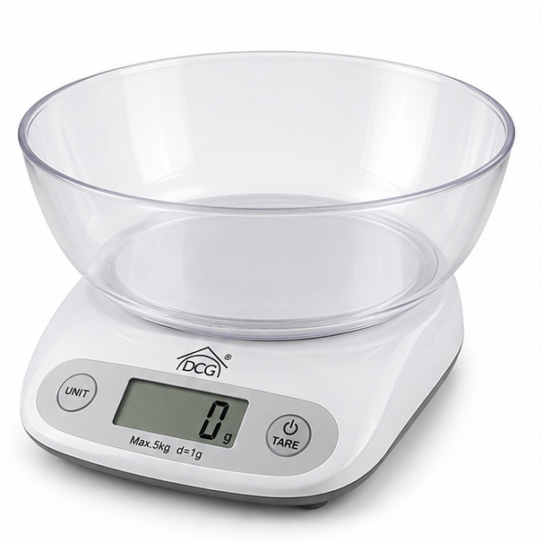 DCGPWC8070 DCG Bilancia da cucina digitale 5 kg, foto 2