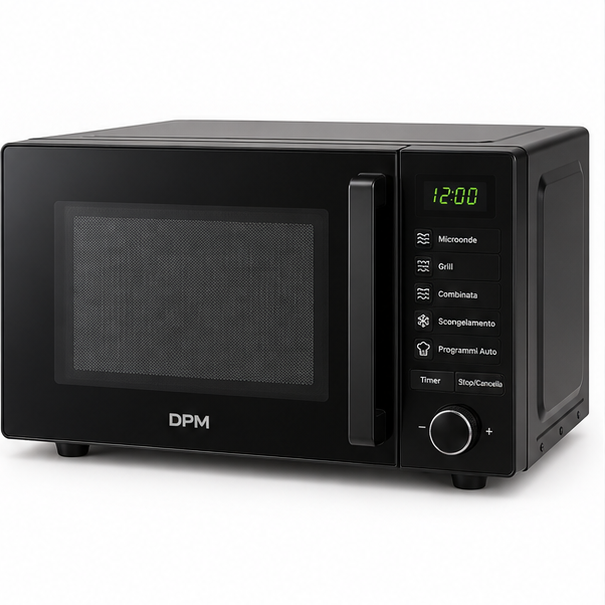 DPM20U DPM forno a microonde digitale 20L 700W con grill nero, foto 2