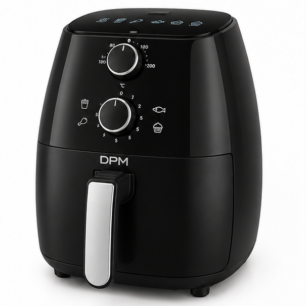 DPM3501 DPM Friggitrice ad aria digitale 3,5L 1500W, foto 2