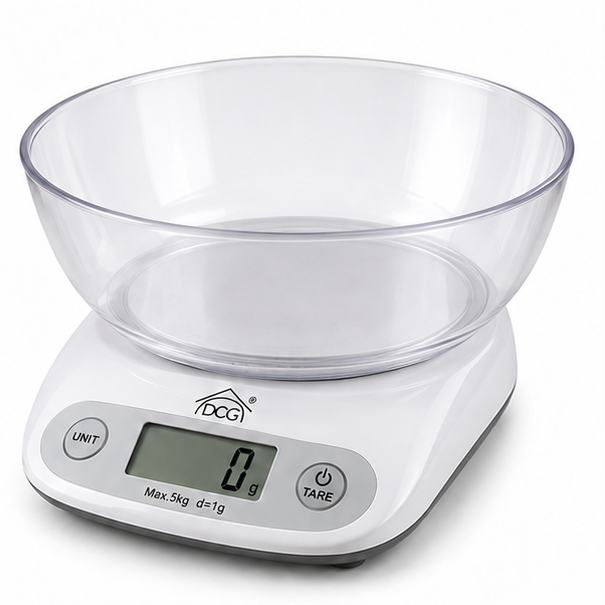 DPMBC3130 DPM bilancia da cucina elettronica 5kg con ciotola 1,2L, foto 2