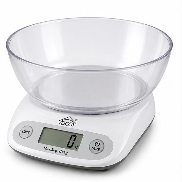 DPMBC3132 DPM Bilancia da cucina digitale 5 kg con ciotola, foto 2
