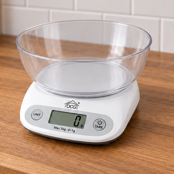 DPMBC3132 DPM Bilancia da cucina digitale 5 kg con ciotola, foto 4