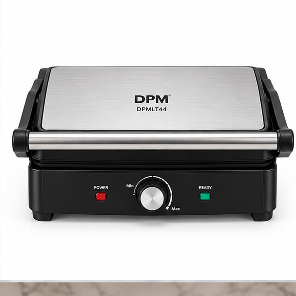 DPMLT44 DPM Piastra elettrica a contatto 6 fette 2000W, foto 1