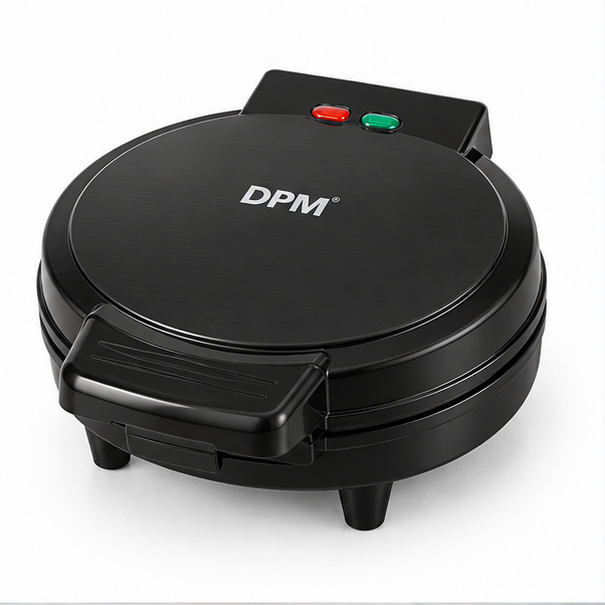 DPMTXS083B DPM piastra elettrica per waffle 750W nera, foto 2