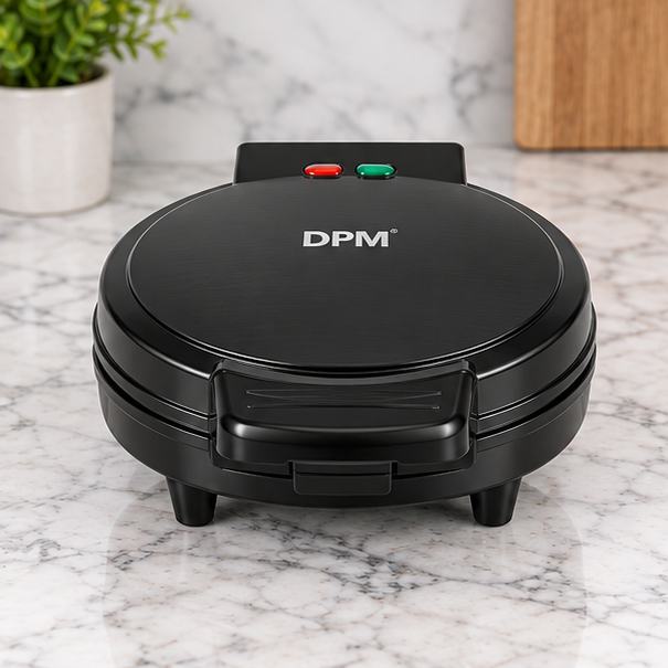 DPMTXS083B DPM piastra elettrica per waffle 750W nera, foto 3