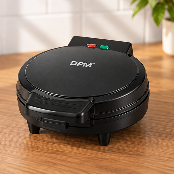 DPMTXS083B DPM piastra elettrica per waffle 750W nera, foto 4