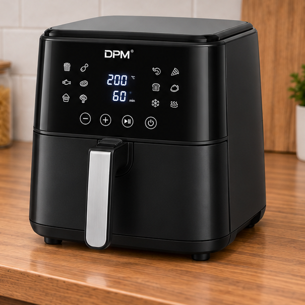 DPMYJ6503 DPM friggitrice ad aria digitale 7L 1600W nera, foto 4