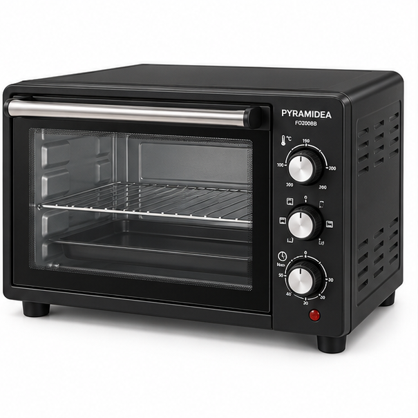 FO2008B Pyramidea Forno elettrico 20L nero, foto 2