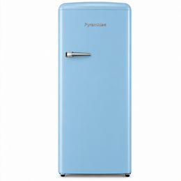 MAMBO2401LB Pyramidea frigorifero monoporta classe E 218L ventilato azzurro